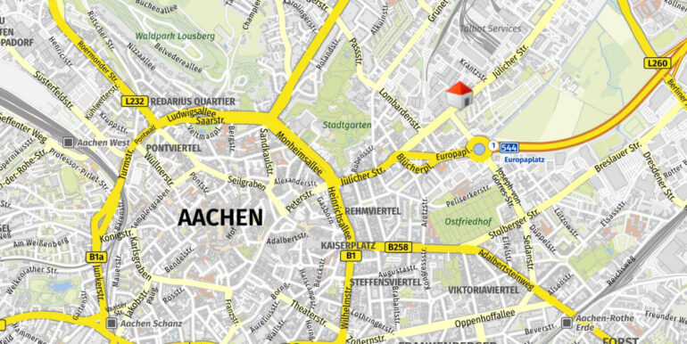 Geolyzer Kartenausschnitt