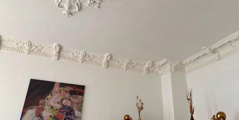 Detail Stuckdecke Wohnung