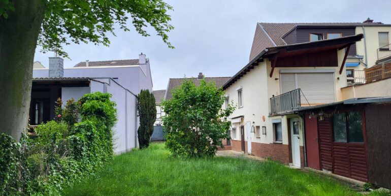 Gartenansicht Haus D