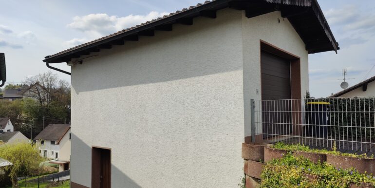 Garage mit Abstellraum