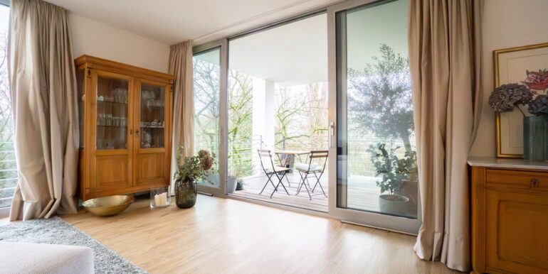 Übergang Wohnzimmer zur Loggia