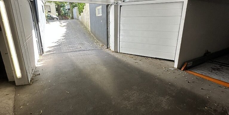 Zufahrt Tiefgarage